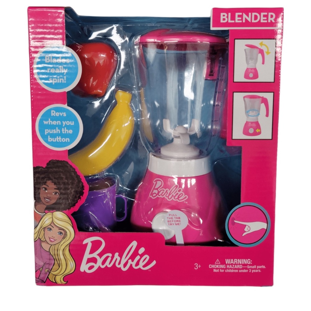 Barbie Kitchen Toaster, Blender, and Appliances Bundle